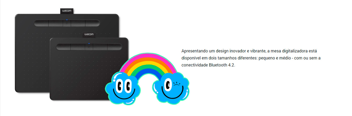 Mesa Digitalizadora Wacom Intuos Creative Pen Tablet Small Black Ctl4100